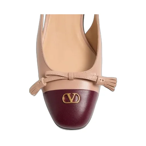 Valentino Valet Du Roi Bow Detailed Ballet Flats