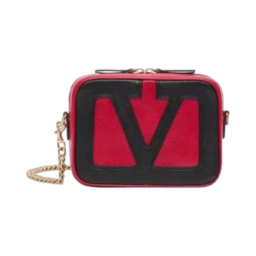 Valentino Viva Vlogo Signature Zip-Up Crossbody Bag