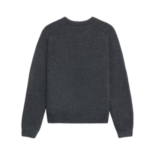 Triomphe Crew Neck Sweater In Wool And Cashmere