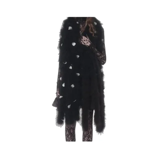 Feathers Valentino Scarf With Turkey And Goose Feathers