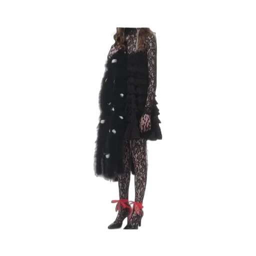 Feathers Valentino Scarf With Turkey And Goose Feathers