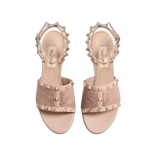 Rockstud High-Heeled Sandals