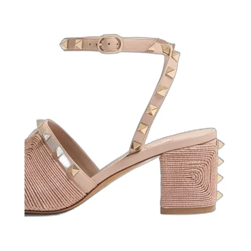 Rockstud High-Heeled Sandals