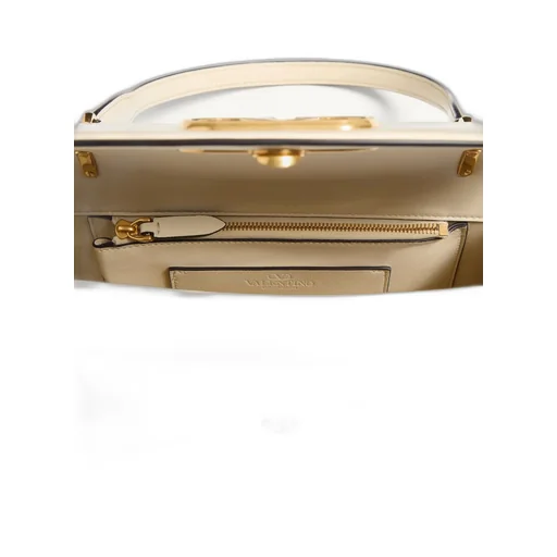 Valentino Garavani Vain Bag With Handle In Shiny Calfskin