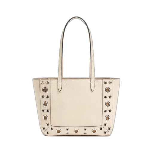 Valentino	Vlogo Plaque Eyelet Detailed Shoulder Bag