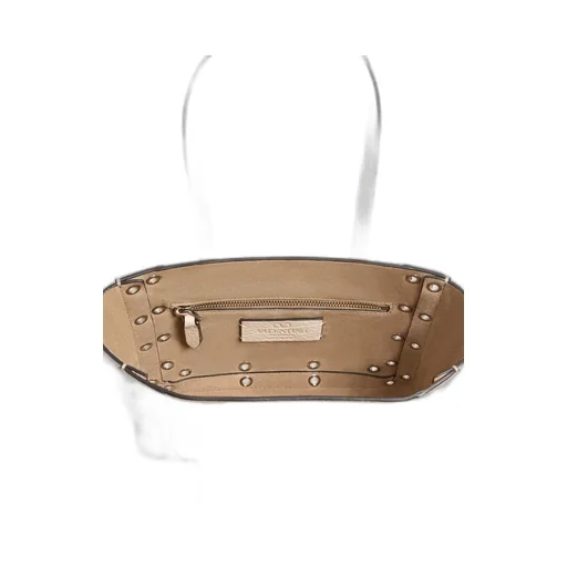 Valentino	Vlogo Plaque Eyelet Detailed Shoulder Bag