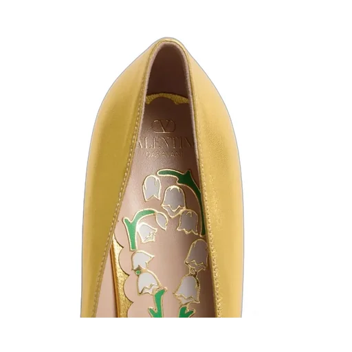 45Mm Bowow Leather Pumps