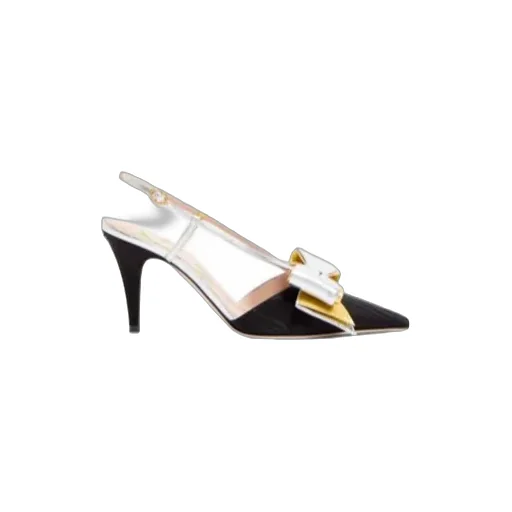 Valentino	Bow Detailed Slingback Pumps