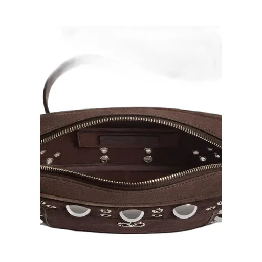 Valentino NellcÔTe Vlogo Signature Zip-Up Shouler Bag