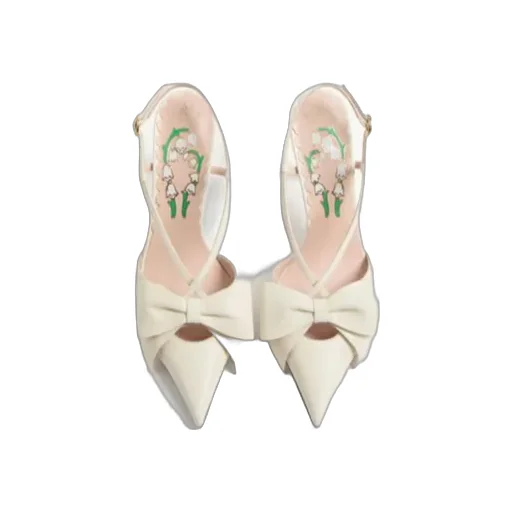 Valentino Bowow Pointed Toe Pumps