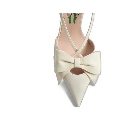 Valentino Bowow Pointed Toe Pumps