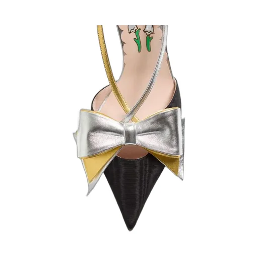 Valentino	Bow Detailed Slingback Pumps