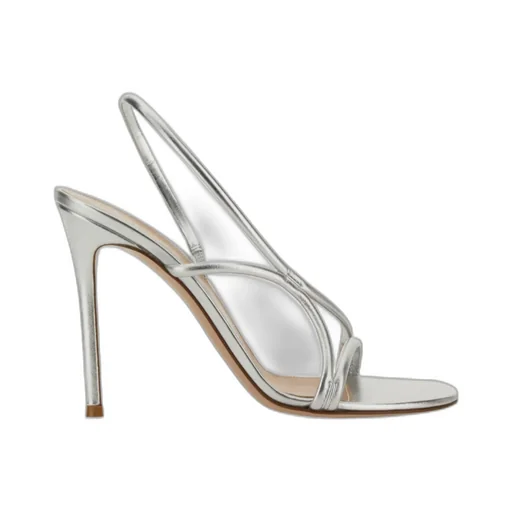 Gianvito Rossi Round-Toe High-Heeled Sandals