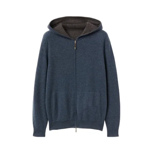 Duo Hooded Pilot Sweater