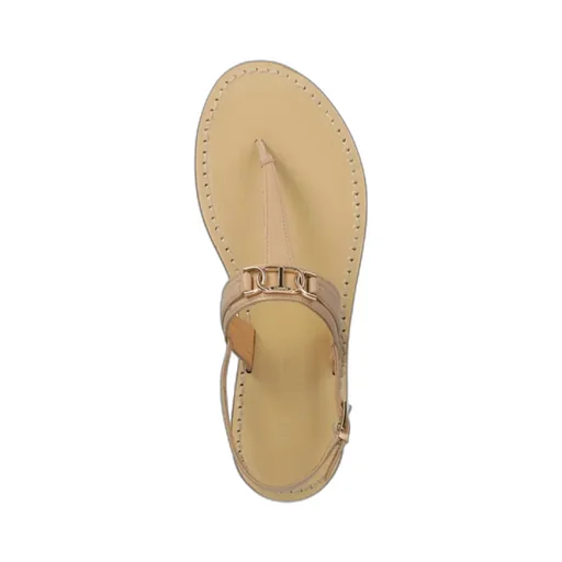 Round-Headed Flat Sandals