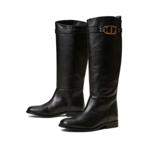 Oval T Leather Boots