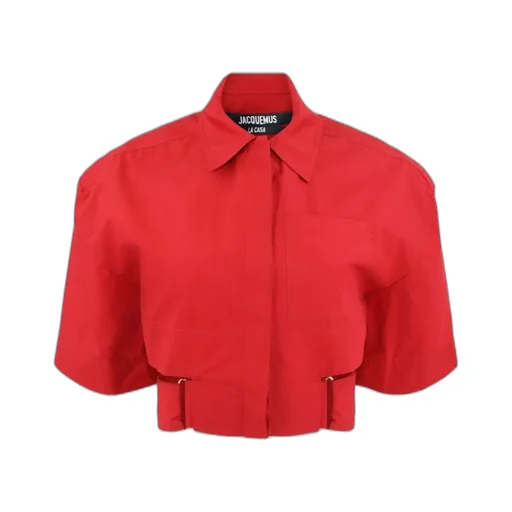 Wide Short-Sleeved Shirt