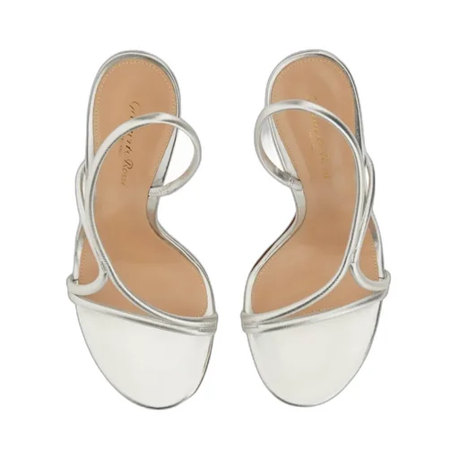 Gianvito Rossi Round-Toe High-Heeled Sandals