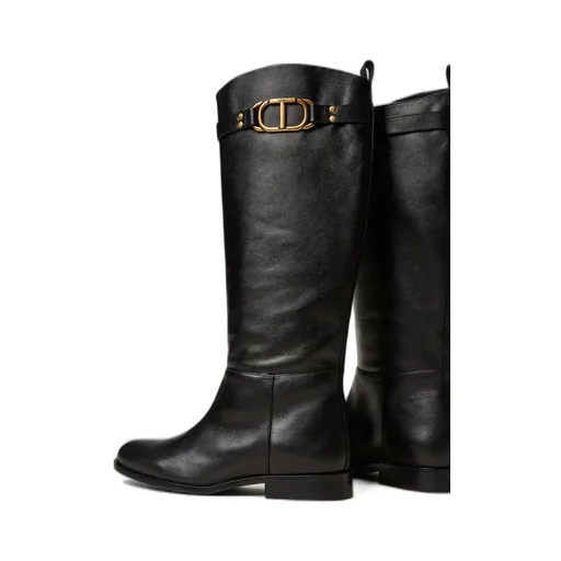 Oval T Leather Boots