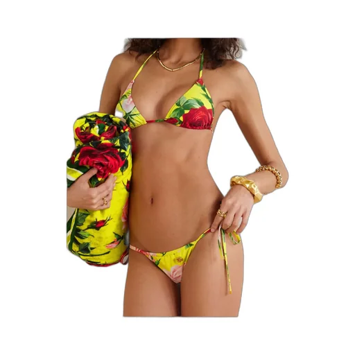 Floral-Print Bikini