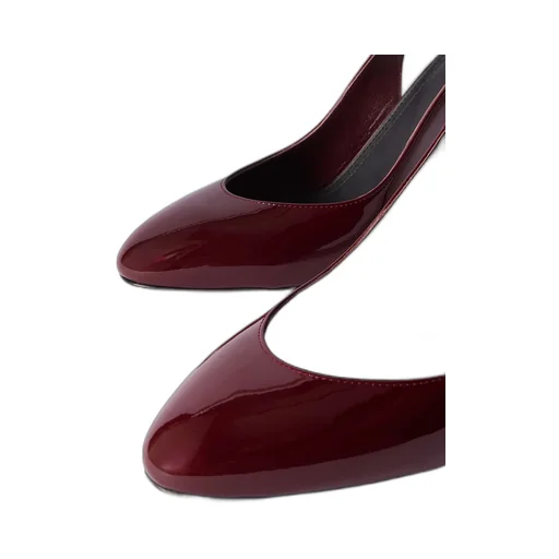 Round-Headed High-Heeled Sandals