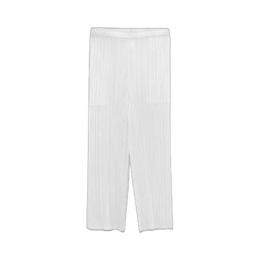 Pleats Please By Issey Miyake Elasticated Waistband Trousers
