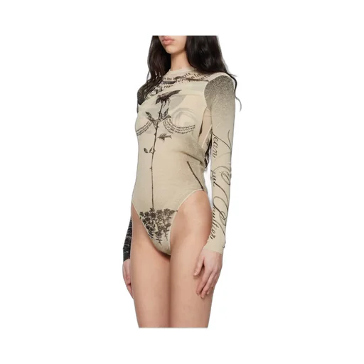 Double Layer Printed Bodysuit