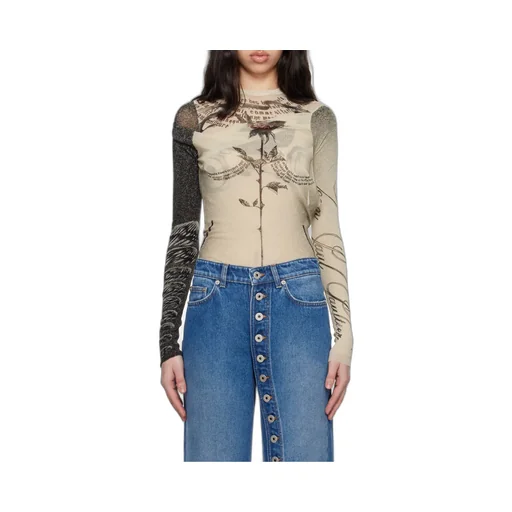 Double Layer Printed Bodysuit