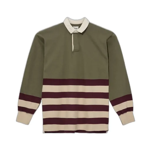 Long-Sleeved Polo Shirt