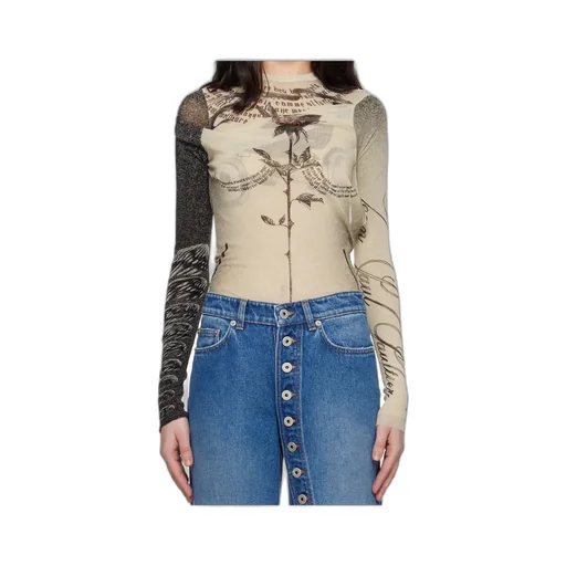 Double Layer Printed Bodysuit