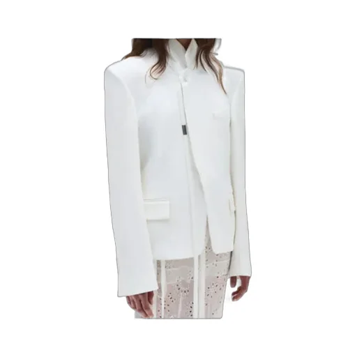 Ann Demeulemeester Susa Anglaise Broderie Blazer