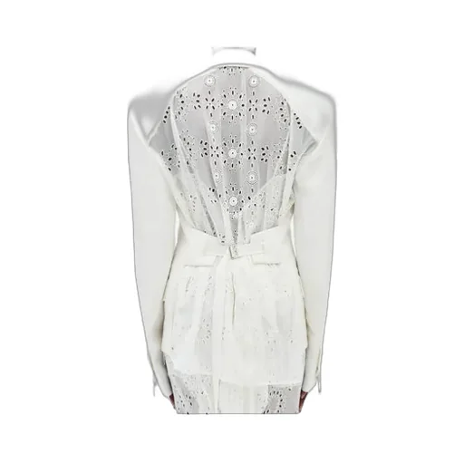 Ann Demeulemeester Susa Anglaise Broderie Blazer
