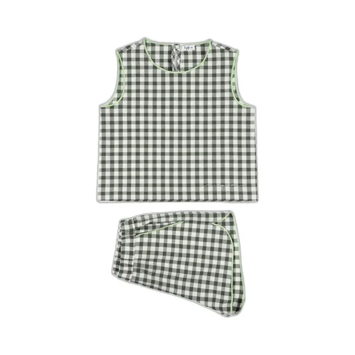Il Gufo Two Piece Checked Short Suit