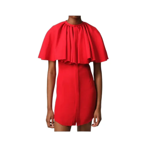 Ami Ruffled Mini Dress