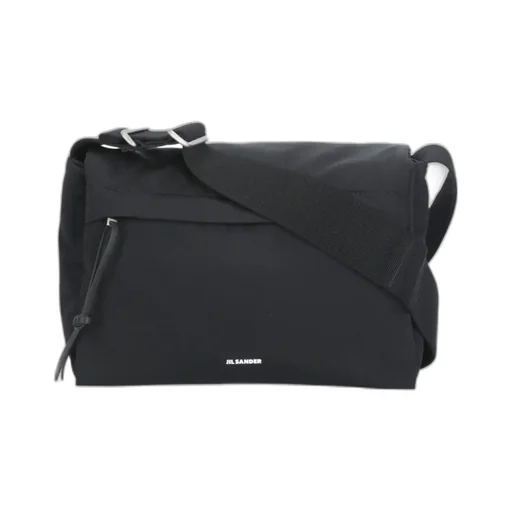 Jil Sander Soft Logo Printed Messenger Bag