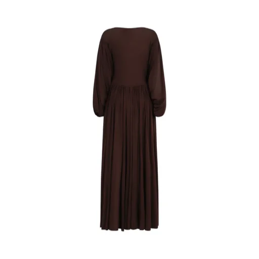 Philosophy Di Lorenzo Serafini Long V-Neck Dress