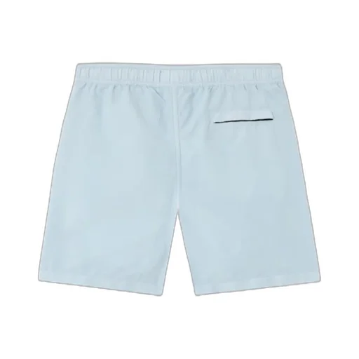 Stone Island Junior Logo Patch Drawstring Swim Trunks