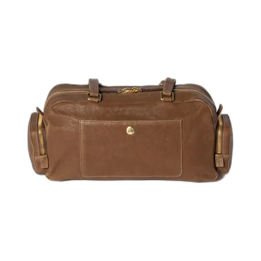 Pocket Washed Nappa Leather Bag