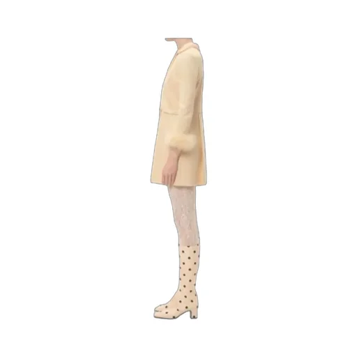 Valentino Feather Detailed Long-Sleeved Mini Dress