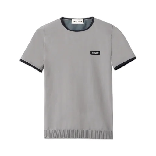 Technical Yarn Crew-Neck Sweater