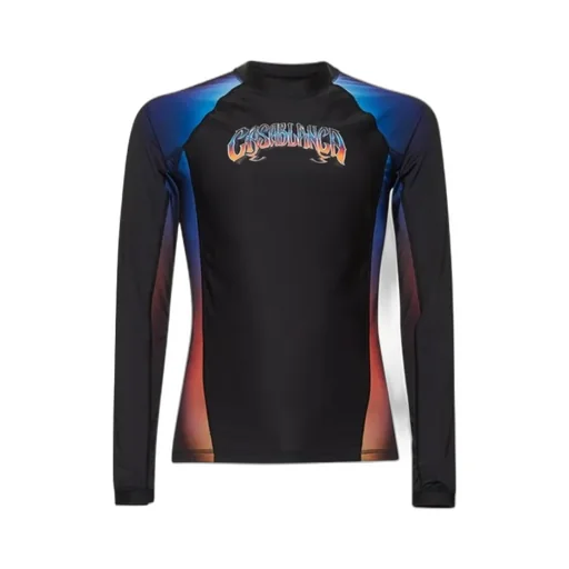 Casablanca Gradient Rash Vest