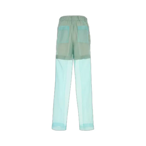 Dries Van Noten Layered Semi-Sheer Trousers