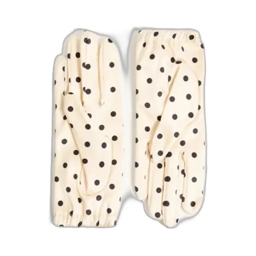 Valentino Vlogo Signature Polka Dot-Printed Gloves