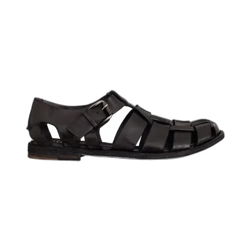 Round Toe Flat Sandals