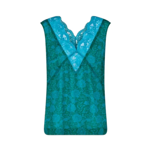 V-Neck Sleeveless Top
