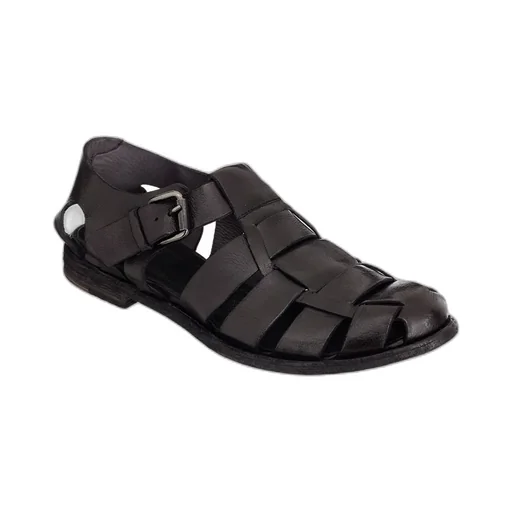 Round Toe Flat Sandals
