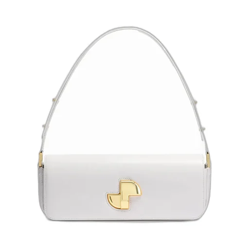 Le Lock Leather Shoulder Bag