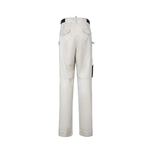 Dsquared2 Keyring-Detailed Straight-Leg Trousers
