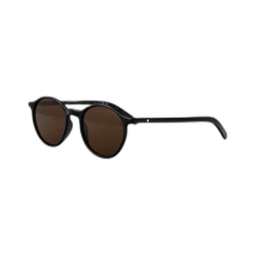 Montblanc Eyewear Oval Frame Sunglasses