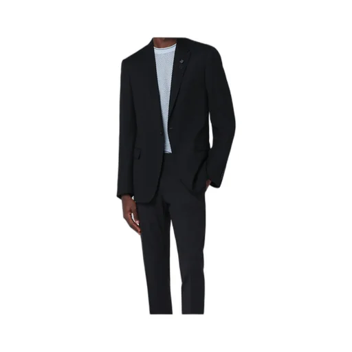 Single-Breasted Single-Button Blazer